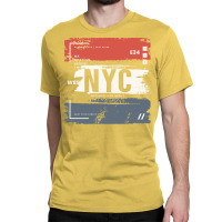 Nyc New York City Designs Green Classic T-shirt | Artistshot