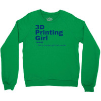 Film Girl 3d Printing Crewneck Sweatshirt | Artistshot