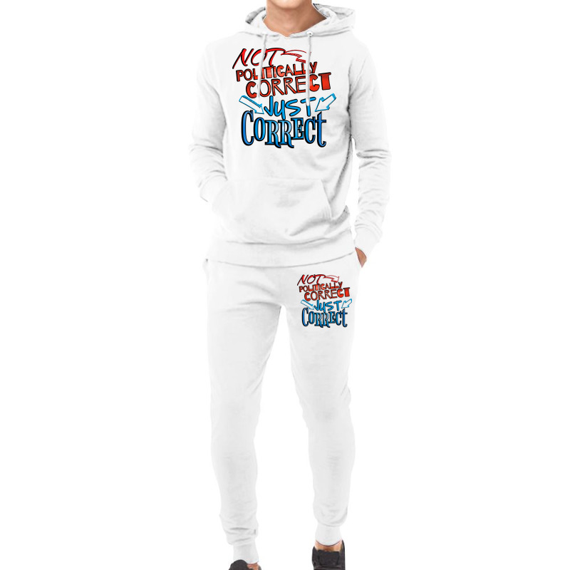 Not Politically Correct Just Correct Stars Hoodie & Jogger Set | Artistshot