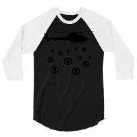 Helicopter Money Trending 3/4 Sleeve Shirt | Artistshot