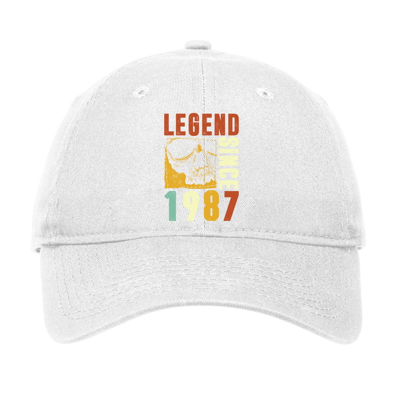 Legend Since 1987 Love Adjustable Cap by quningakaara8 | Artistshot