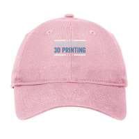 I Would Rather Be 3d Printing Funny Geek Humor Adjustable Cap | Artistshot