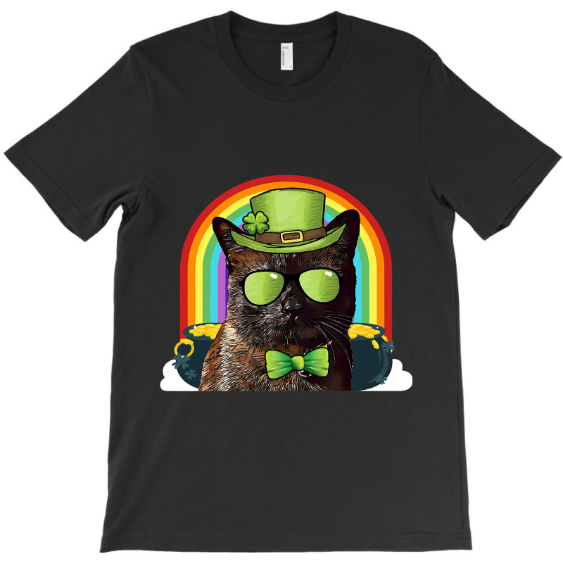 Havana Brown Cat Leprechaun Funny St Patricks Day T-shirt | Artistshot