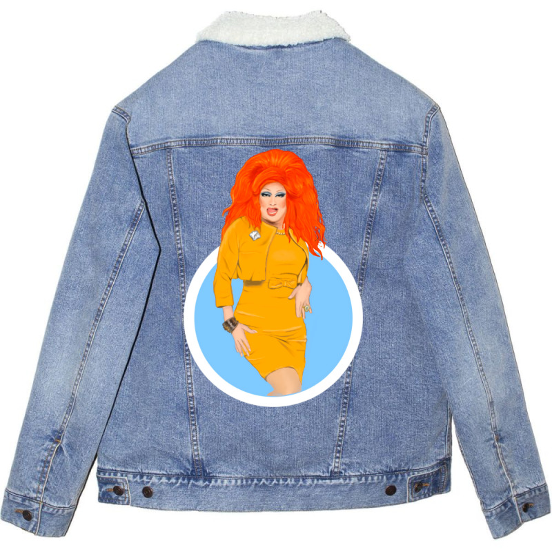 Jinkx Monsoon 32 Unisex Sherpa-Lined Denim Jacket by muronialgabak | Artistshot