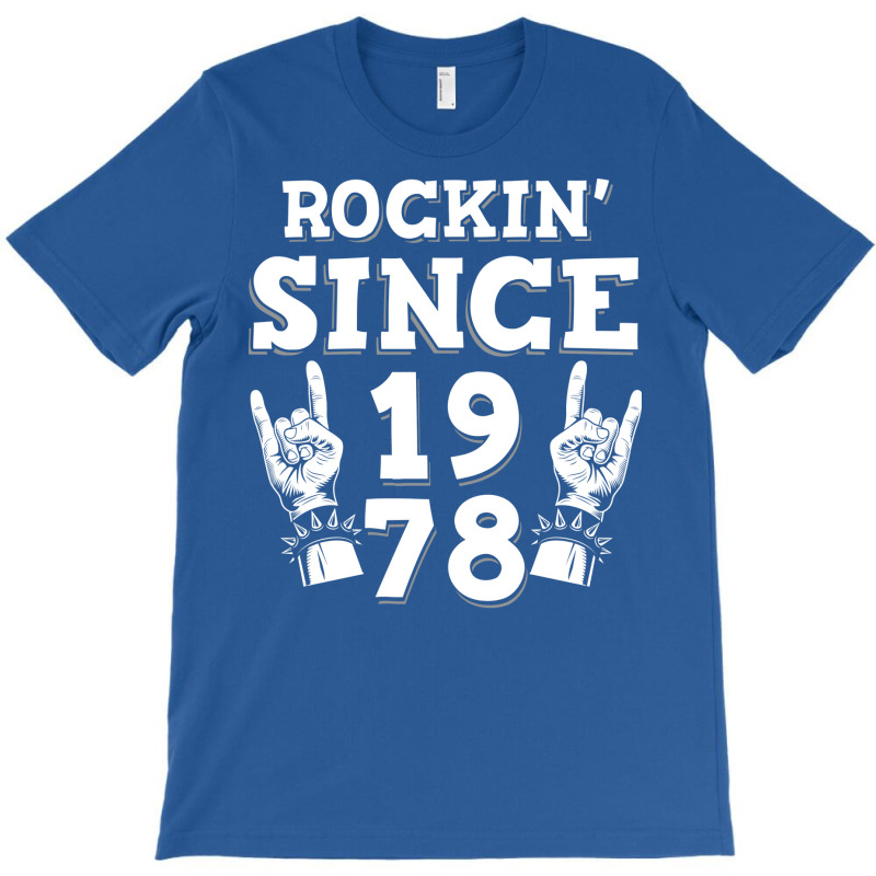 Rockin Since 1978 Nature T-shirt | Artistshot