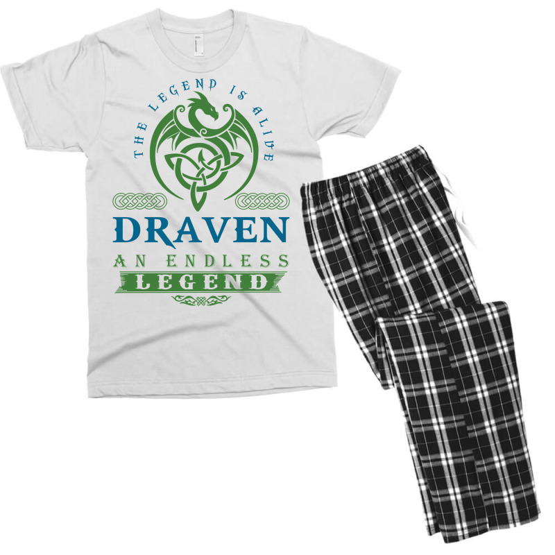 Legend T Shirt   Legend Shirt   Legend Tee   Draven An Endless Legend Men's T-shirt Pajama Set | Artistshot