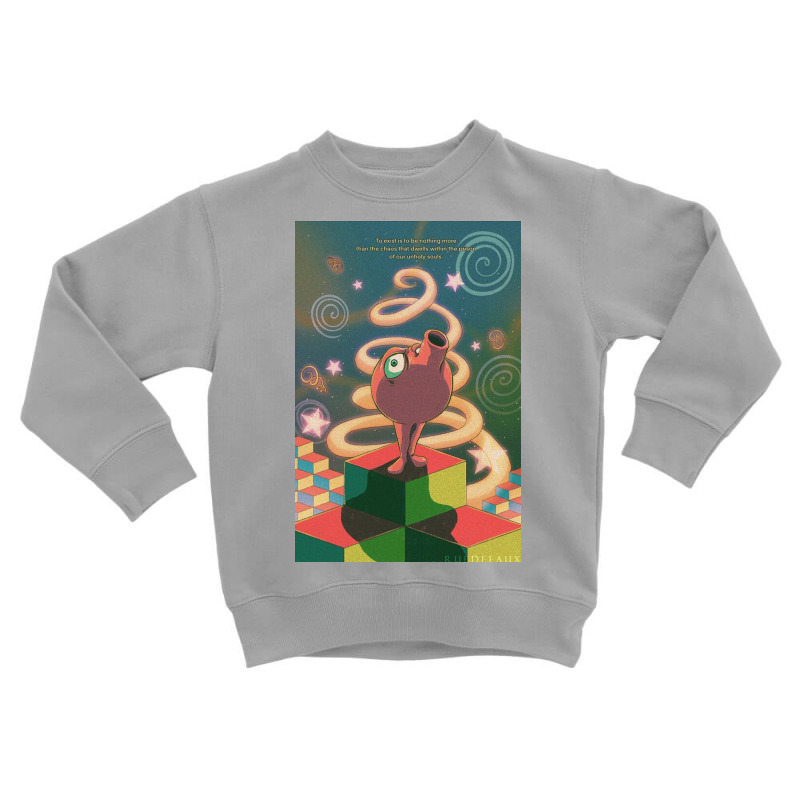 The Most Existentalist Psychological Horror Toddler Sweatshirt by ritaross | Artistshot