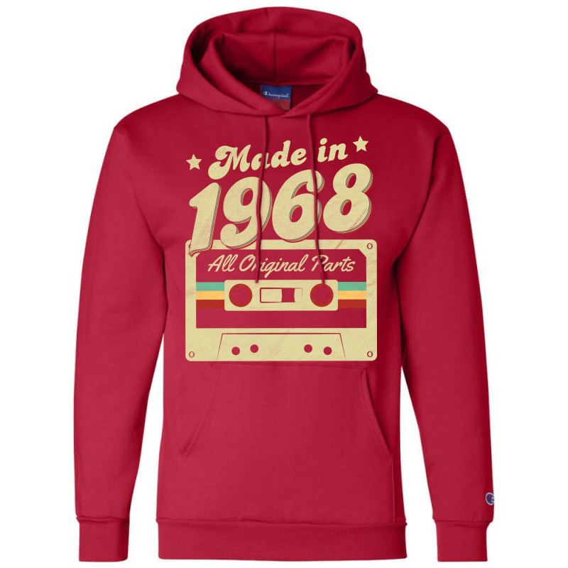 Made In 1968 Funny Champion Hoodie by mossovtrujiol | Artistshot