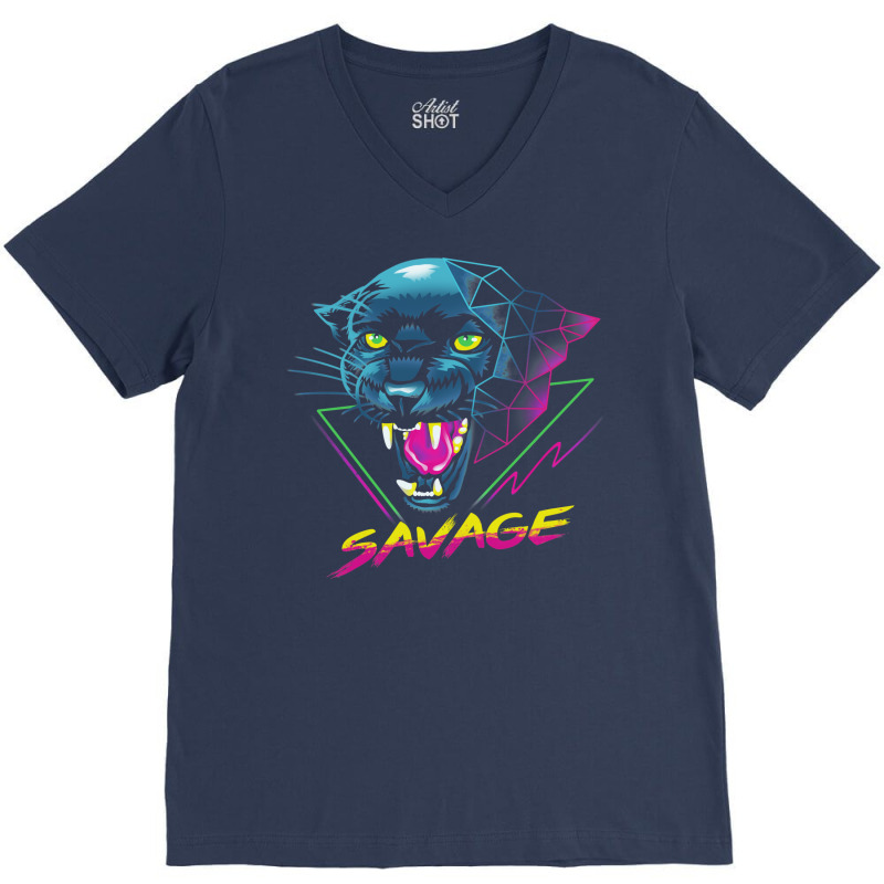 Savage V-neck Tee | Artistshot