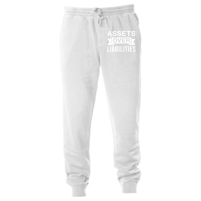 Assets Over Liabilities Finance Entrepreneur Accountant Unisex Jogger | Artistshot