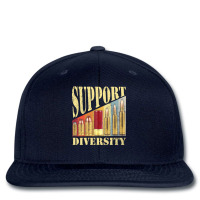 Support Diversity Gun Bullets Veteran Soldier Vintage Girl Printed Hat | Artistshot