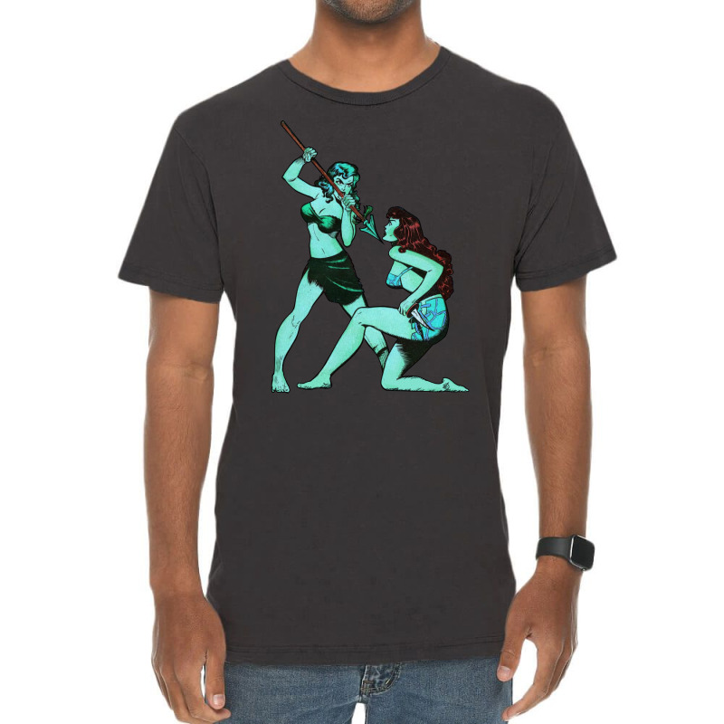 Lost Worlds Turquoise Vintage T-shirt | Artistshot