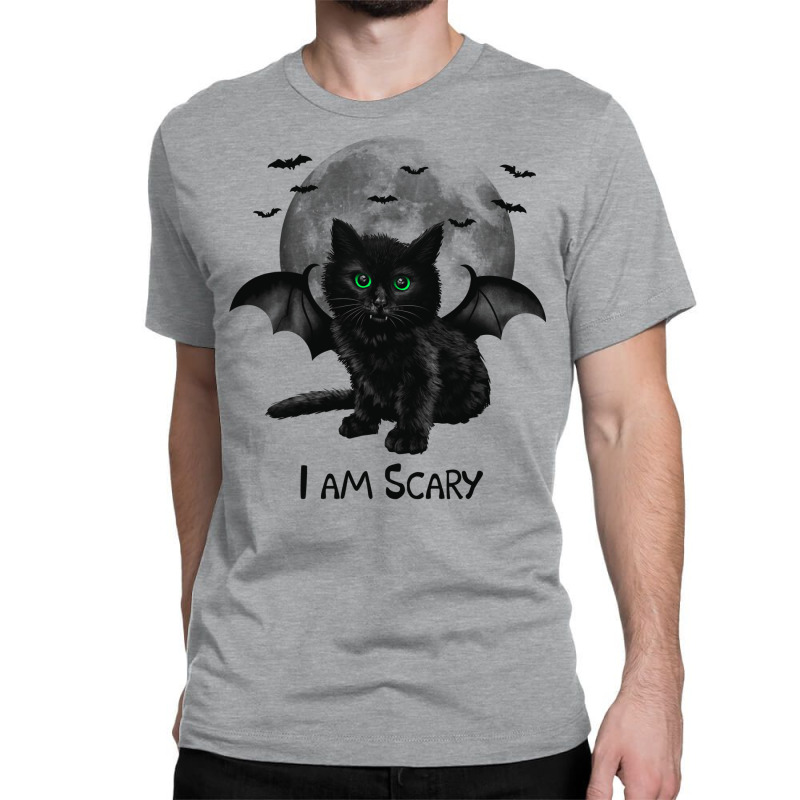 Scary Cat Classic T-shirt | Artistshot