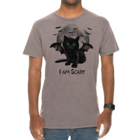 Scary Cat Vintage T-shirt | Artistshot