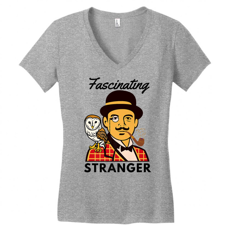 Fascinating Stranger Premium T Shirt Women's V-Neck T-Shirt by atereabag | Artistshot