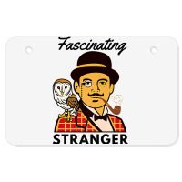 Fascinating Stranger Premium T Shirt Atv License Plate | Artistshot