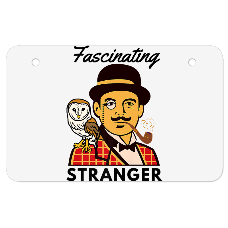 Fascinating Stranger Premium T Shirt Atv License Plate | Artistshot