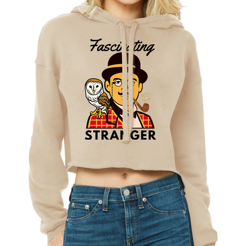 Fascinating Stranger Premium T Shirt Cropped Hoodie by atereabag | Artistshot