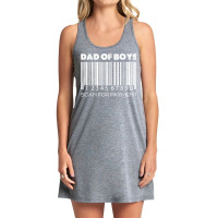 Fathers Day Funny Dad Of Boys Daddy Sweet Dad Boy T Shirt Tank Dress | Artistshot