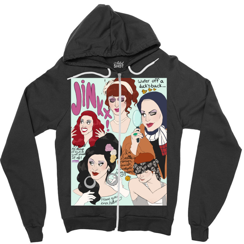 Jinkx Monsoon Art Classic Zipper Hoodie by muronialgabak | Artistshot