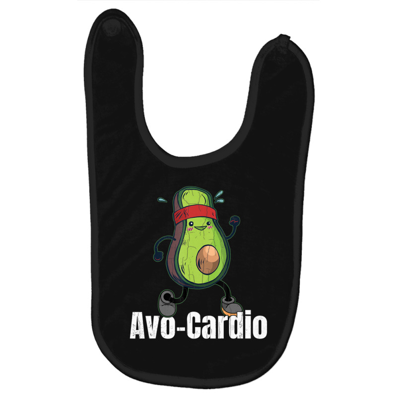 Avo-cardio Vegetarian Vegan Vegetables Food Lover Baby Bibs by tiennguyen | Artistshot