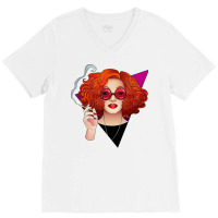 Jinkx Monsoon Art Cute V-neck Tee | Artistshot