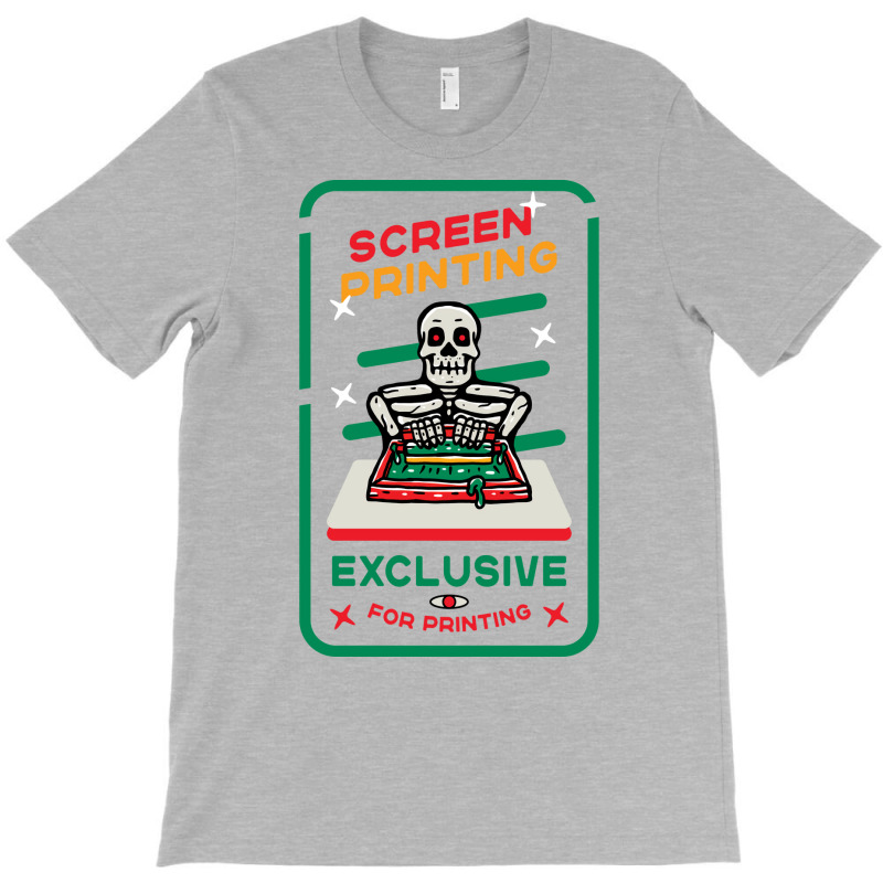 Skeleton Screen Girl T-shirt | Artistshot