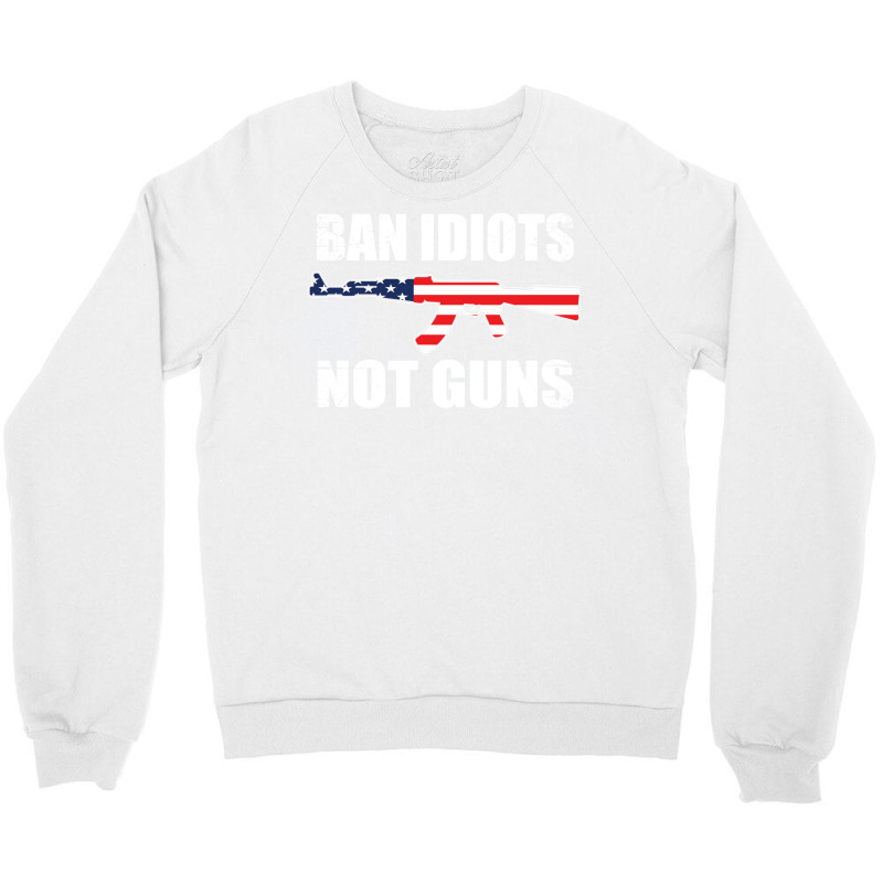 2nd Amendment Supporter Pro Guns Gift 80s Crewneck Sweatshirt | Artistshot