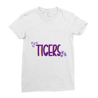 Lsu Corner Stars Ladies Fitted T-shirt | Artistshot