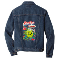 Hey Cool Cthulhu Aid R'lyeehh! Men Denim Jacket | Artistshot