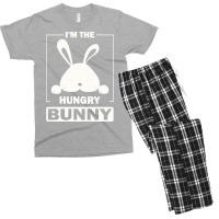 Im The Hungry Bunny T  Shirt I'm The Hungry Bunny Funny Matching Famil Men's T-shirt Pajama Set | Artistshot