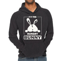 Im The Hungry Bunny T  Shirt I'm The Hungry Bunny Funny Matching Famil Vintage Hoodie | Artistshot