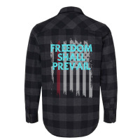 Freedom Shall Prevail Red Flannel Shirt | Artistshot