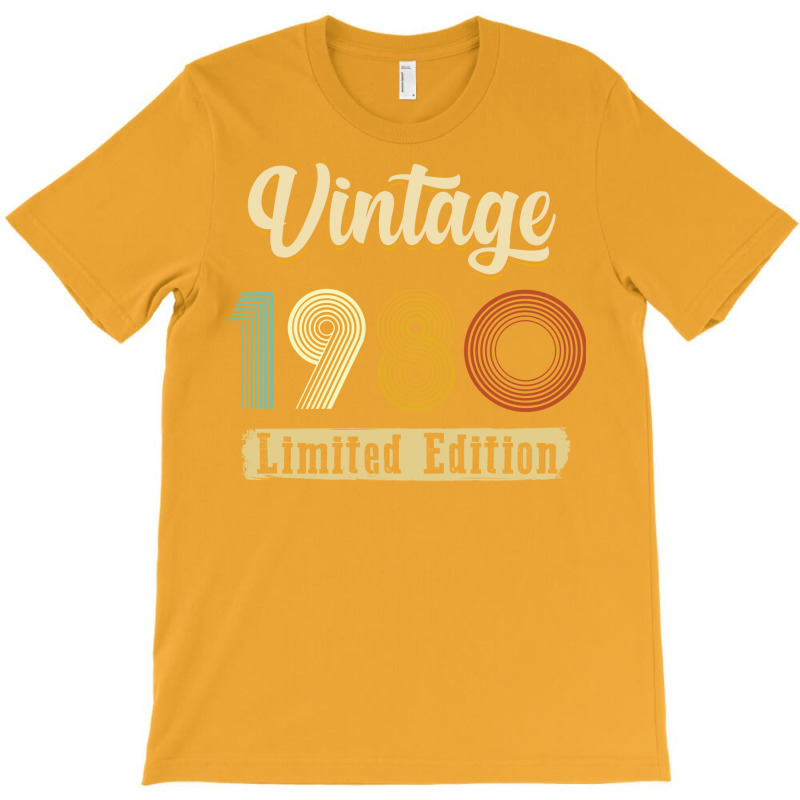 Vintage 1980 Edition Gift T-shirt | Artistshot