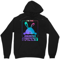 Im The Jokester Bunny T  Shirt Funny Colorful Bunny, I'm The Jokester Unisex Hoodie | Artistshot