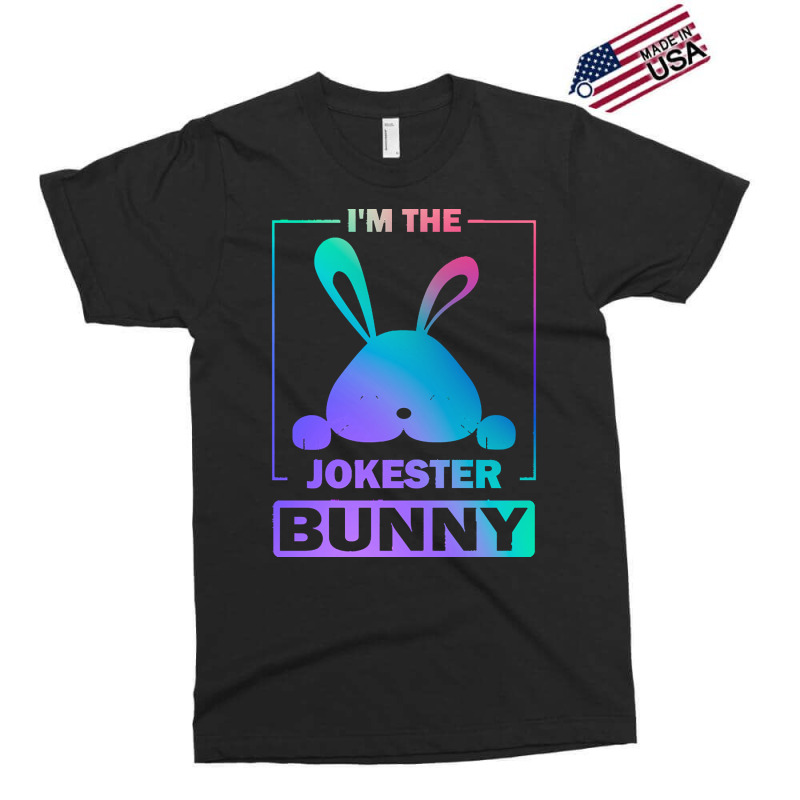 Im The Jokester Bunny T  Shirt Funny Colorful Bunny, I'm The Jokester Exclusive T-shirt | Artistshot