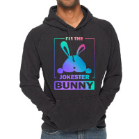 Im The Jokester Bunny T  Shirt Funny Colorful Bunny, I'm The Jokester Vintage Hoodie | Artistshot