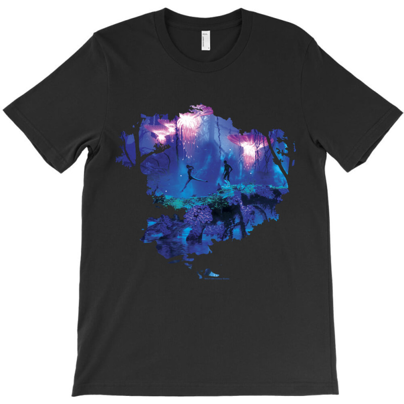 Avatar Pandora Jellyfish Forest Poster Long Sleeve T Shirt T-shirt | Artistshot