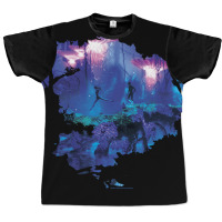 Avatar Pandora Jellyfish Forest Poster Long Sleeve T Shirt Graphic T-shirt | Artistshot