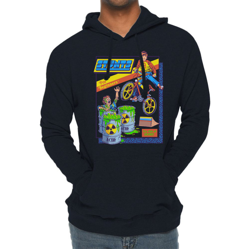 Stunts For Beginners Lightweight Hoodie | Artistshot