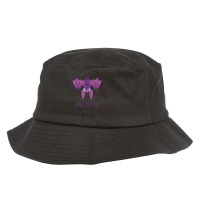 Hang In There Wacky Vampire Bat Bucket Hat | Artistshot