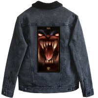 Mega Gnar Unisex Sherpa-lined Denim Jacket | Artistshot