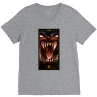 Mega Gnar V-neck Tee | Artistshot