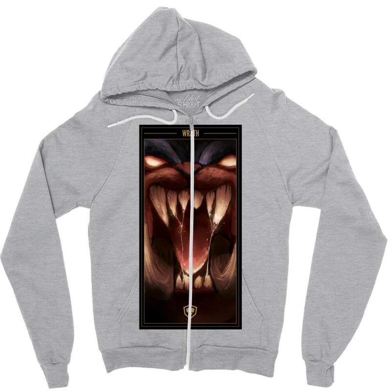 Mega Gnar Zipper Hoodie | Artistshot