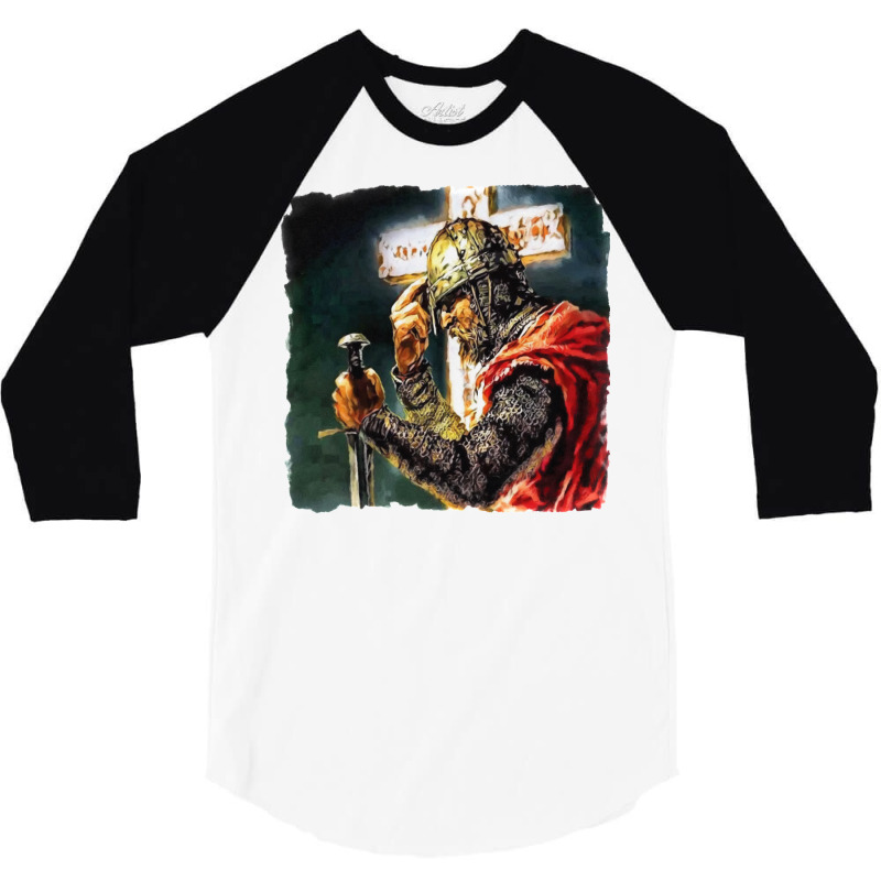 Crusader Knight Usyk Champion 3/4 Sleeve Shirt | Artistshot