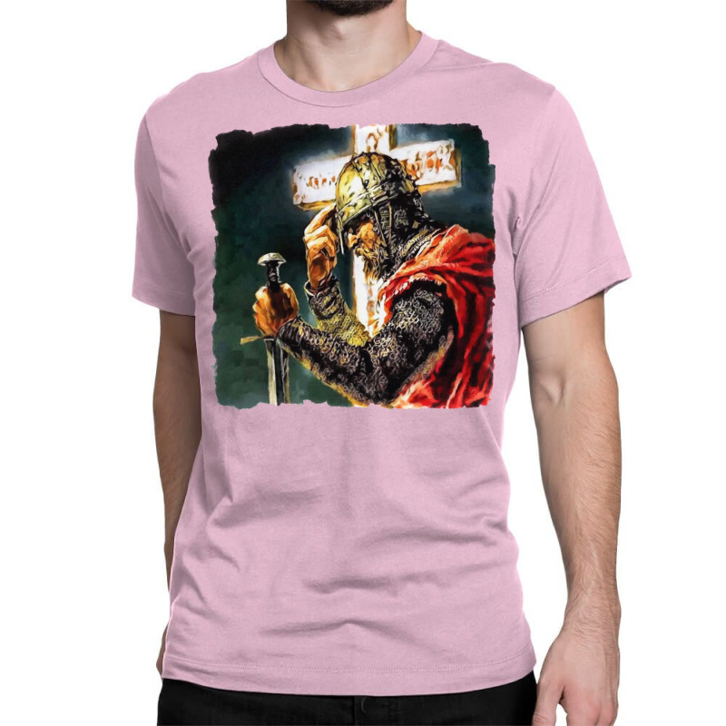 Crusader Knight Usyk Champion Classic T-shirt | Artistshot