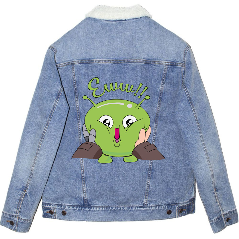 Trending Eww! Mooncake Final Space Unisex Sherpa-lined Denim Jacket | Artistshot