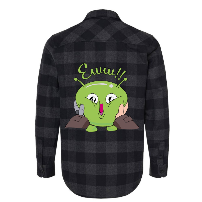 Trending Eww! Mooncake Final Space Flannel Shirt | Artistshot