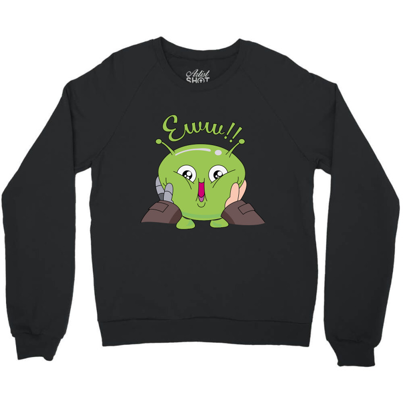 Trending Eww! Mooncake Final Space Crewneck Sweatshirt | Artistshot