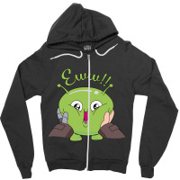 Trending Eww! Mooncake Final Space Zipper Hoodie | Artistshot